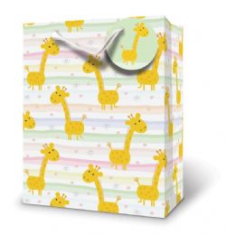 SAC CADEAU JUMBO - PETITES GIRAFES